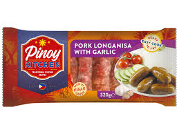 Pork Longganisa with Garlic 320gr Pinoy Kitchen